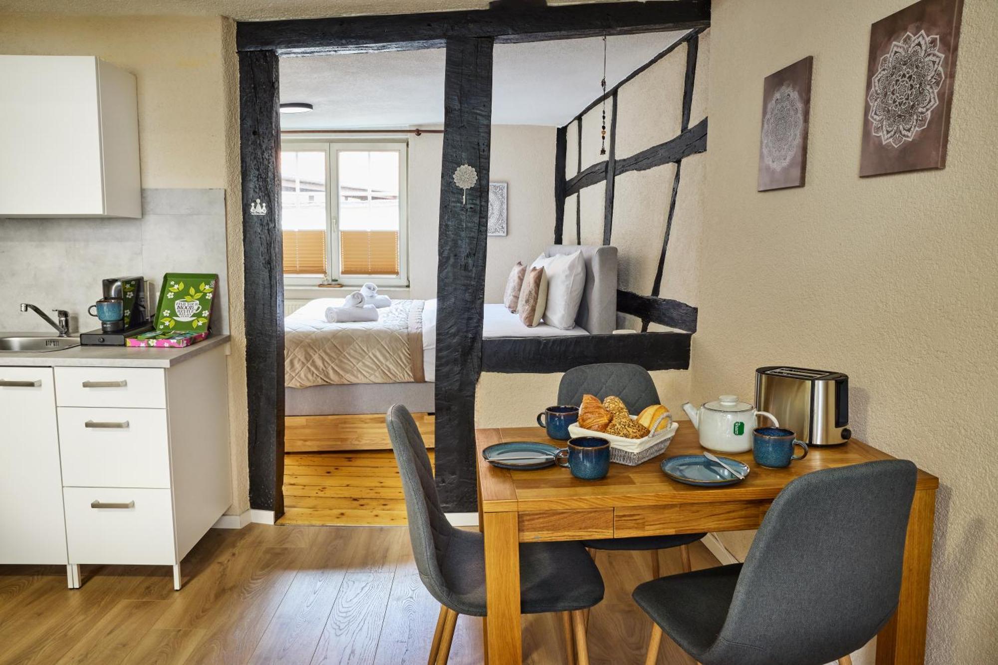 Hygge-Flats - Zentral Fuer 2-4 Personen, Wlan Apartman Heppenheim  Kültér fotó